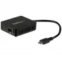 StarTech.com USB-C auf Glasfaser-Konverter - Offener SFP-Steckplatz, Kabelgebunden, USB Typ-C, Glasfaser, 1000 Mbit/s, Schwarz