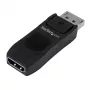 StarTech.com DisplayPort-auf-HDMI-Adapter - 4K 30Hz Kompakter DP 1.2 zu HDMI 1.4 Videokonverter - DP++ zu HDMI Monitor/TV - Passiver DP-zu-HDMI-Kabeladapter - Verriegelbarer DP-Stecker
