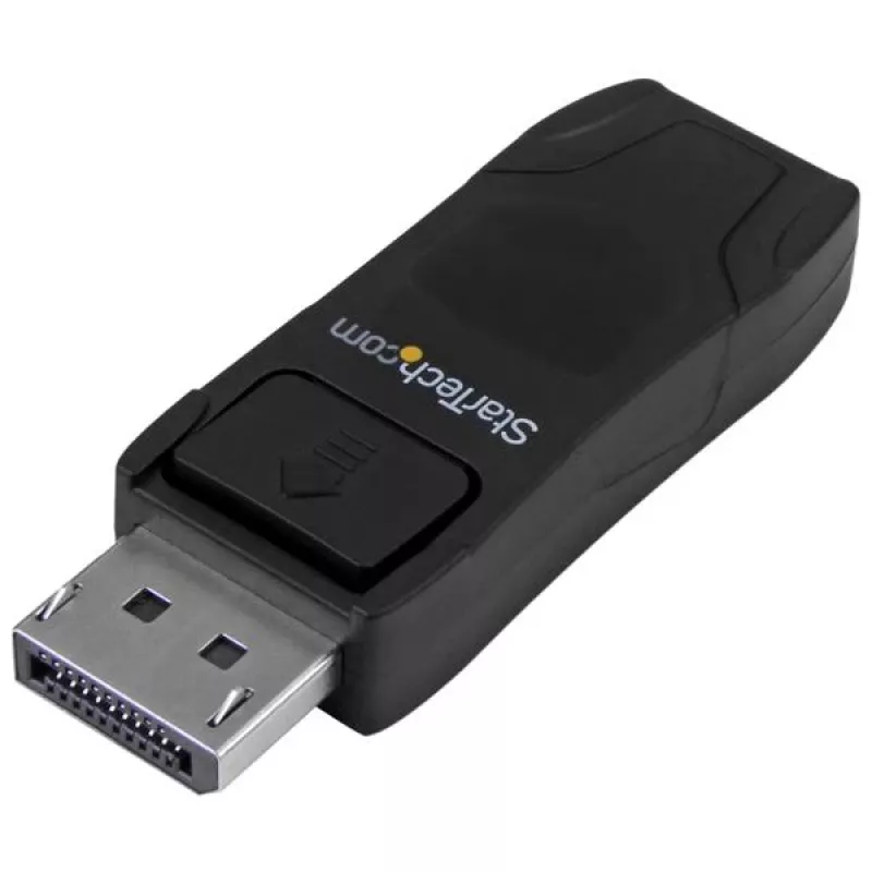StarTech.com DisplayPort-auf-HDMI-Adapter - 4K 30Hz Kompakter DP 1.2 zu HDMI 1.4 Videokonverter - DP++ zu HDMI Monitor/TV - Passiver DP-zu-HDMI-Kabeladapter - Verriegelbarer DP-Stecker