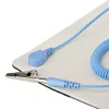 StarTech.com Antistatikmatte, ESD-Matte für Elektronikreparatur, antistatische Tisch-/Schreibtischmatte mit abnehmbarem Erdungskabel, ANSI/ESD S 4.1, flexible thermoplastische Arbeitsunterlage/Matte, 28x46cm (11x18 Zoll)