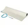 StarTech.com Antistatikmatte, ESD-Matte für Elektronikreparatur, antistatische Tisch-/Schreibtischmatte mit abnehmbarem Erdungskabel, ANSI/ESD S 4.1, flexible thermoplastische Arbeitsunterlage/Matte, 60 x 120 cm