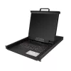 StarTech.com 8-Port Rackmount KVM-Konsole mit 1,8-m-Kabeln – Integrierter KVM-Switch mit 19-Zoll-LCD-Monitor – Voll ausgestattete 1-HE-LCD-KVM-Schublade – OSD-KVM – Langlebig, 50.000 Stunden MTBF – USB + VGA-Unterstützung