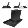 StarTech.com 8-Port Rackmount KVM-Konsole mit 1,8-m-Kabeln – Integrierter KVM-Switch mit 19-Zoll-LCD-Monitor – Voll ausgestattete 1-HE-LCD-KVM-Schublade – OSD-KVM – Langlebig, 50.000 Stunden MTBF – USB + VGA-Unterstützung