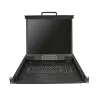 StarTech.com 8-Port Rackmount KVM-Konsole mit 1,8-m-Kabeln – Integrierter KVM-Switch mit 19-Zoll-LCD-Monitor – Voll ausgestattete 1-HE-LCD-KVM-Schublade – OSD-KVM – Langlebig, 50.000 Stunden MTBF – USB + VGA-Unterstützung