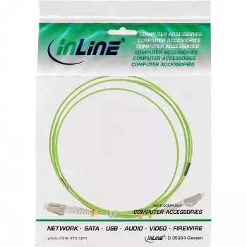 Glasfaser-Duplexkabel LC/LC InLine 88522Q 5 m OM5 50/125 µm