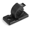 StarTech.com 100 selbstklebende Kabelmanagement-Clips Schwarz – Netzwerk-/Ethernet-/Schreibtisch-/Computer-Kabelorganisator – Klebende Kabel-/Draht-Halter – Nylon-Selbstklebeclip UL/94V-2 brandgeprüft
