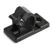 StarTech.com 100 selbstklebende Kabelmanagement-Clips Schwarz – Netzwerk-/Ethernet-/Schreibtisch-/Computer-Kabelorganisator – Klebende Kabel-/Draht-Halter – Nylon-Selbstklebeclip UL/94V-2 brandgeprüft