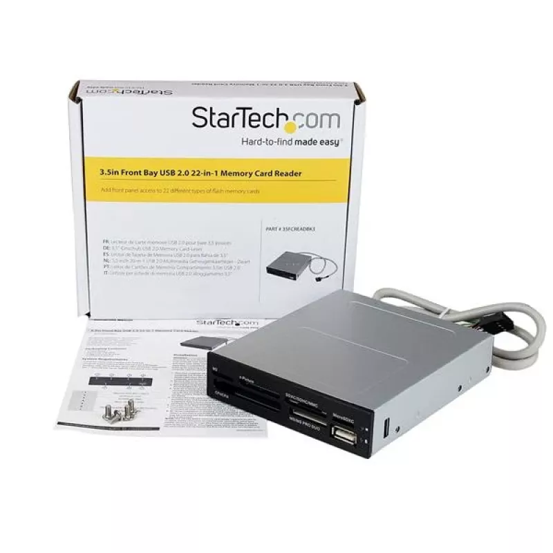 StarTech.com USB 2.0 Interner Multi-Kartenleser / -schreiber – SD microSD CF