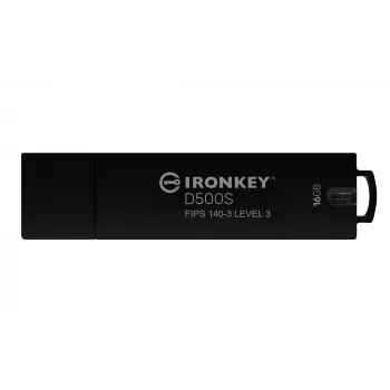 Kingston Technology IronKey 16GB D500S FIPS 140-3 Level 3 AES-256