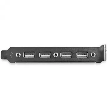StarTech.com 4 Port USB A Female Slot Plate Adapter, 0,286 m, CE, UL, REACH, RoHS, -5 - 40 °C, -5 - 80 °C, 20 - 60%