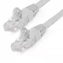 StarTech.com 50cm CAT6 Ethernet Kabel - LSZH (Low Smoke Zero Halogen) - 10 Gigabit 250MHz 100W PoE RJ45 10GbE UTP Netzwerk-Patchkabel rastnasenschutz mit Zugentlastung - Grau, CAT 6, ETL Verifiziert, 24AWG