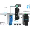 Managed Switch LevelOne Hilbert 5-Port Industrial Gigabit PoE Smart Lite Switch