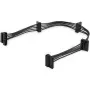 StarTech.com 4x SATA-Stromsplitter-Adapterkabel, SATA 15-polig, 4 x SATA, 0,4 m, Stecker, Buchse, Schwarz