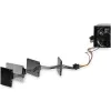 StarTech.com 4x SATA-Stromsplitter-Adapterkabel, SATA 15-polig, 4 x SATA, 0,4 m, Stecker, Buchse, Schwarz