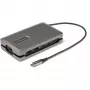 StarTech.com USB-C-Multiport-Adapter – USB-C auf 4K 60 Hz HDMI 2.0 – 2-Port-10-Gbit/s-USB-Hub – 100 W Power Delivery Pass-Through – GbE – SD/MicroSD – USB-Typ-C-Mini-Dock – 25 cm Kabel