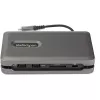 StarTech.com USB-C-Multiport-Adapter – USB-C auf 4K 60 Hz HDMI 2.0 – 2-Port-10-Gbit/s-USB-Hub – 100 W Power Delivery Pass-Through – GbE – SD/MicroSD – USB-Typ-C-Mini-Dock – 25 cm Kabel