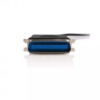 StarTech.com 6 ft USB-auf-Parallel-Druckeradapter - M/M, Schwarz, Centronics, USB A, 1,9 m, Stecker/Stecker, USB A, Centronics 36