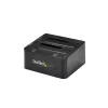 StarTech.com Dual-Bay USB 3.0 auf SATA Festplatten-Dockingstation, USB-Festplattendock, externes 2,5/3,5 Zoll SATA I/II/III SSD/HDD Dockingstation, Hot-Swap-Festplattenschacht, Top-Loading