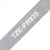 Brother TZE-PR935 Beschriftungsband Weiß auf Silber