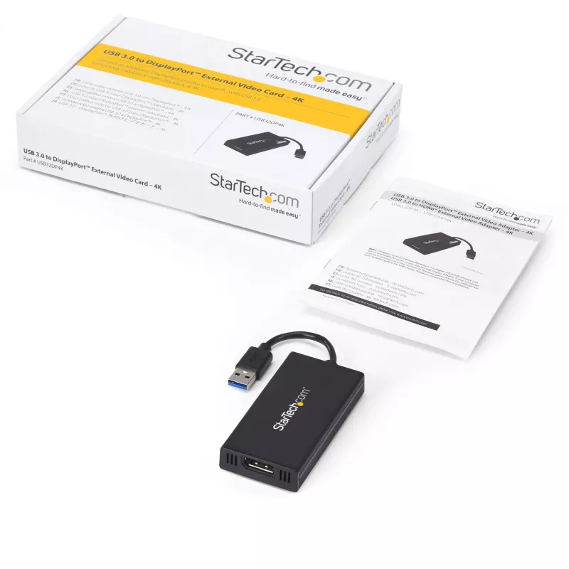StarTech.com USB 3.0 zu DisplayPort Adapter - DisplayLink zertifiziert - 4K 30Hz