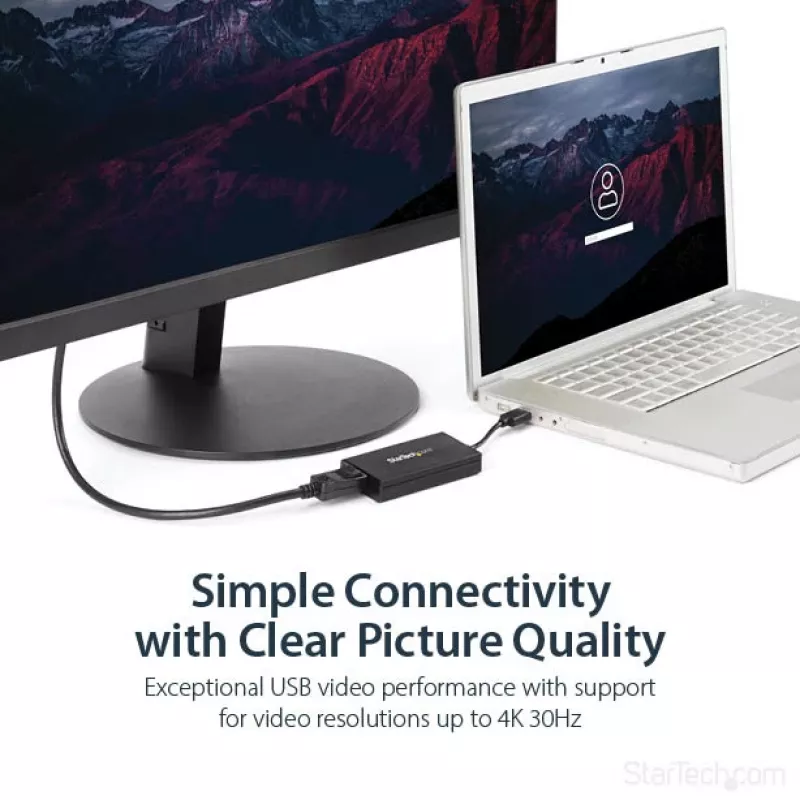 StarTech.com USB 3.0 zu DisplayPort Adapter - DisplayLink zertifiziert - 4K 30Hz