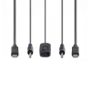 StarTech.com 2-Port USB-C Kabel KVM-Switch, 4K 60Hz DisplayPort Ausgang, Kompakter KVM mit integrierten 1,2m USB Typ-C/Audio Kabeln, Busbetrieben - Fernbedienungstaste/Hotkey-Umschaltung