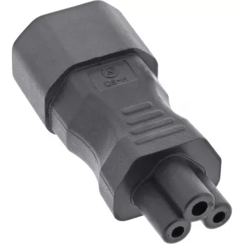 InLine Netzteiladapter IEC 60320 C14 / C5, 3-polig, IEC-Gerät / Notebook