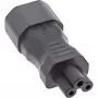 InLine Netzteiladapter IEC 60320 C14 / C5, 3-polig, IEC-Gerät / Notebook