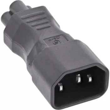 InLine Netzteiladapter IEC 60320 C14 / C5, 3-polig, IEC-Gerät / Notebook