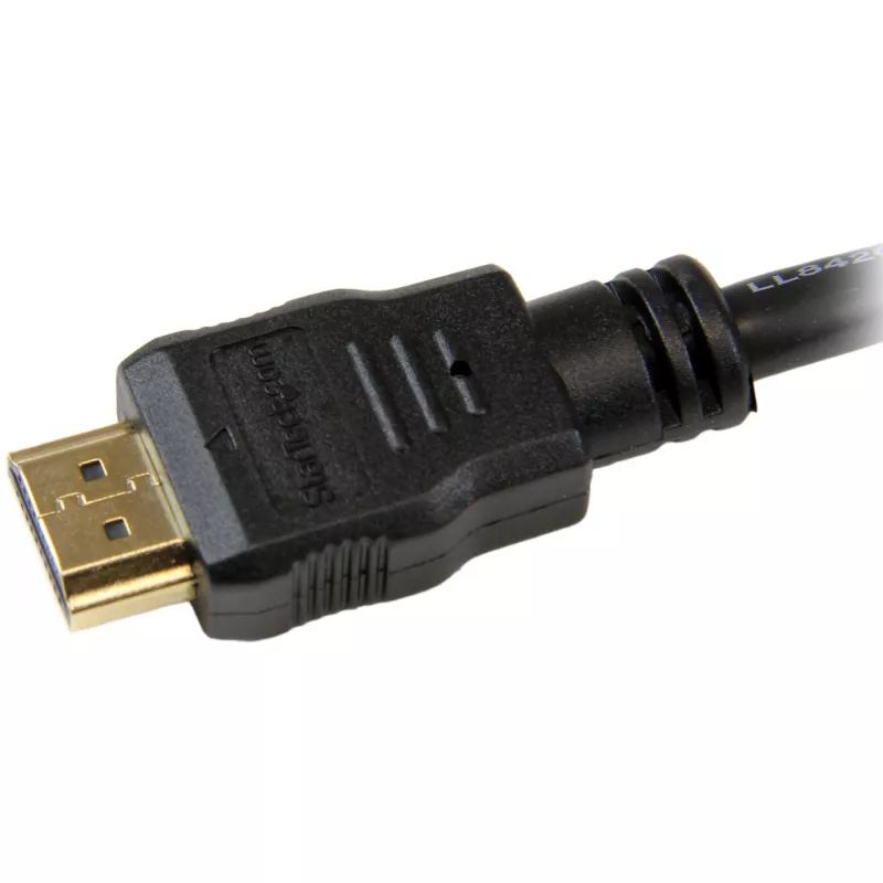 StarTech.com 1m HDMI-Kabel - 4K High Speed HDMI-Kabel mit Ethernet - UHD 4K 30Hz Video - HDMI 1.4 Kabel - Ultra HD HDMI Monitore, Projektoren, TVs & Displays - Schwarzes HDMI-Kabel - M/M
