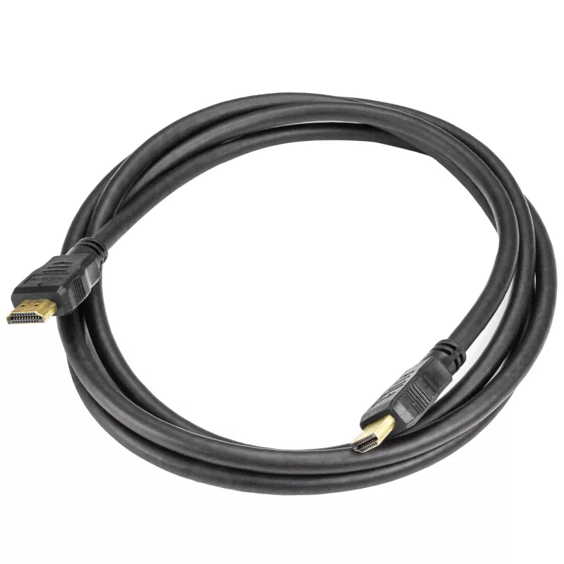 StarTech.com 2m (6ft) HDMI-Kabel – 4K High Speed HDMI-Kabel mit Ethernet – UHD 4K 30Hz Video – HDMI 1.4 Kabel – Ultra HD HDMI Monitore, Projektoren, TVs & Displays – Schwarzes HDMI-Kabel – M/M