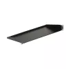 StarTech.com 1U Server-Rack-Einlegeboden, universelle Rack-Montage-Kragarm-Ablage für 19-Zoll-Netzwerkgeräte-Rack/Schrank, hochbelastbarer Stahl, Tragfähigkeit 33 lb/15 kg, 7 Zoll (18 cm) tief