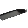 StarTech.com 1U Server-Rack-Einlegeboden, universelle Rack-Montage-Kragarm-Ablage für 19-Zoll-Netzwerkgeräte-Rack/Schrank, hochbelastbarer Stahl, Tragfähigkeit 33 lb/15 kg, 7 Zoll (18 cm) tief