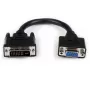 StarTech.com 8in DVI-auf-VGA-Kabeladapter – DVI-I-Stecker auf VGA-Buchse