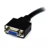 StarTech.com 8in DVI-auf-VGA-Kabeladapter – DVI-I-Stecker auf VGA-Buchse