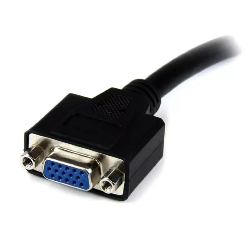 StarTech.com 8in DVI-auf-VGA-Kabeladapter – DVI-I-Stecker auf VGA-Buchse