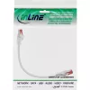 InLine Patchkabel S/FTP PiMF Kat.6 250 MHz PVC Kupfer weiß 0,25 m
