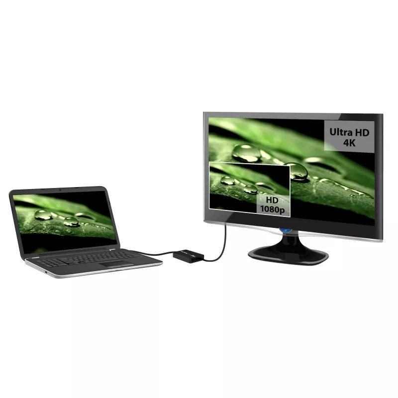 StarTech.com USB 3.0 auf HDMI Adapter - 4K 30Hz Ultra HD - DisplayLink zertifiziert - USB Typ-A auf HDMI Display Adapter Konverter für Monitor - Externe Video & Grafikkarte - Mac & Windows