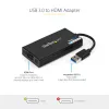StarTech.com USB 3.0 auf HDMI Adapter - 4K 30Hz Ultra HD - DisplayLink zertifiziert - USB Typ-A auf HDMI Display Adapter Konverter für Monitor - Externe Video & Grafikkarte - Mac & Windows