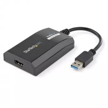 StarTech.com USB 3.0 auf HDMI Adapter - DisplayLink zertifiziert - 1080p (1920x1200) - USB Typ-A auf HDMI Display Adapter Konverter für Monitor - Externe Video- & Grafikkarte - Windows/Mac