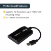 StarTech.com USB 3.0 auf HDMI Adapter - DisplayLink zertifiziert - 1080p (1920x1200) - USB Typ-A auf HDMI Display Adapter Konverter für Monitor - Externe Video- & Grafikkarte - Windows/Mac