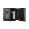 StarTech.com 4-Post 12U Wandmontage-Netzwerkschrank mit 1U-Fach, 19 Zoll klappbarer wandmontierter Serverschrank für Daten-/AV-/Elektronik-/Computergeräte, flexibles belüftetes Rackgehäuse