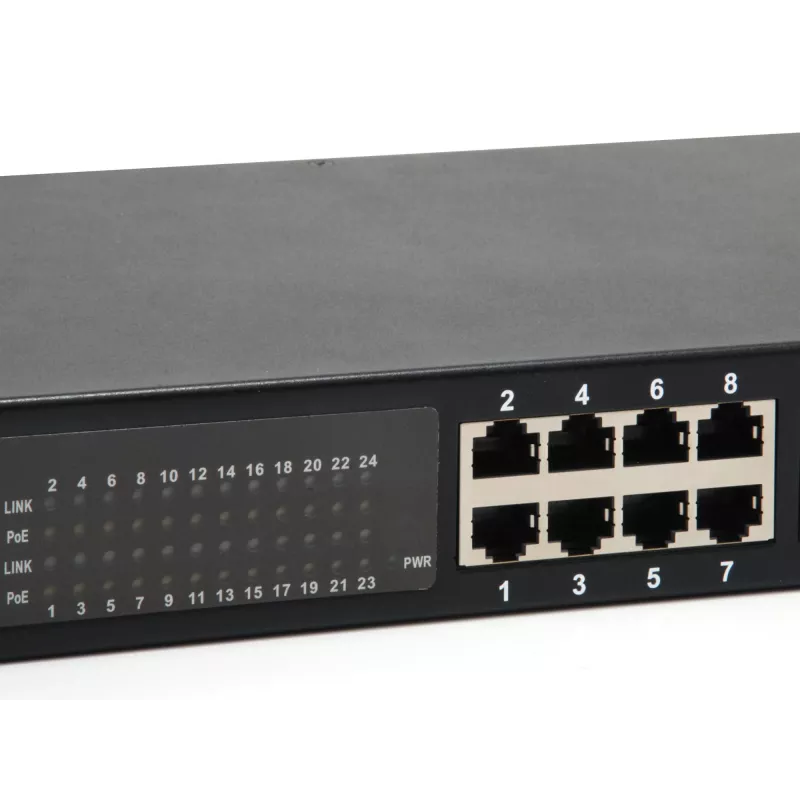 Unmanaged Switch LevelOne GEP-2421W150 24-Port Gigabit PoE