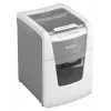 Aktenvernichter LEITZ IQ Autofeed Small Office 100, Kreuzschnitt P-4, 8 Blatt, 22 cm Einzug, 34 L Behälter, grau