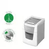 Aktenvernichter LEITZ IQ Autofeed Small Office 100, Kreuzschnitt P-4, 8 Blatt, 22 cm Einzug, 34 L Behälter, grau