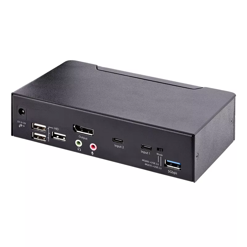 StarTech.com SV231DPUCA KVM-Switch Schwarz