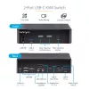 StarTech.com SV231DPUCA KVM-Switch Schwarz