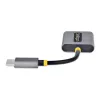 StarTech.com USB-C Kopfhörer-Splitter, USB-Typ-C Dual-Headset-Adapter mit Mikrofoneingang, USB-C auf 3,5-mm-Audio-Adapter/Ohrhörer-Dongle, USB-C auf Audiobuchse/Aux-Ausgang, 24-Bit-DAC