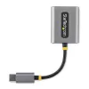StarTech.com USB-C Kopfhörer-Splitter, USB-Typ-C Dual-Headset-Adapter mit Mikrofoneingang, USB-C auf 3,5-mm-Audio-Adapter/Ohrhörer-Dongle, USB-C auf Audiobuchse/Aux-Ausgang, 24-Bit-DAC