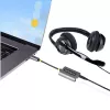 StarTech.com USB-C Kopfhörer-Splitter, USB-Typ-C Dual-Headset-Adapter mit Mikrofoneingang, USB-C auf 3,5-mm-Audio-Adapter/Ohrhörer-Dongle, USB-C auf Audiobuchse/Aux-Ausgang, 24-Bit-DAC